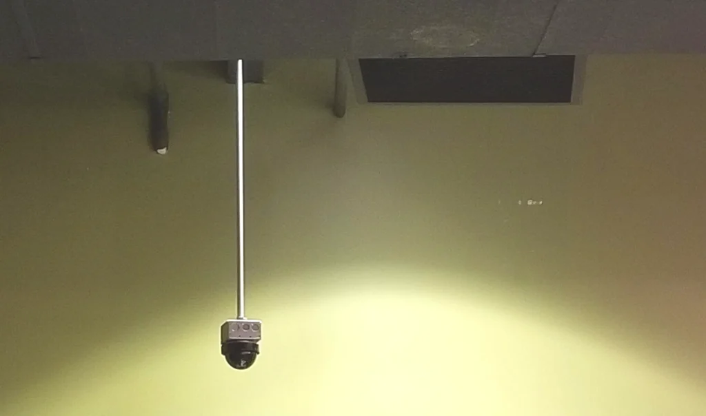 Sacramento and Roseville company New Life Telecom installs indoor commercial surveillance cameras.
